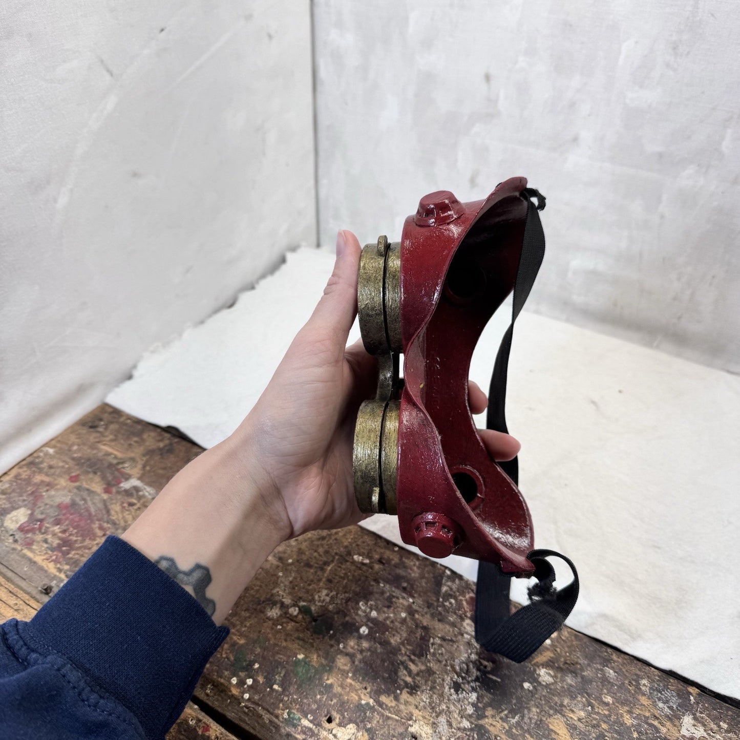 Steampunk Aviator Plastic Costume Goggles 