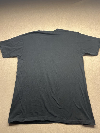 1980s Unisex Black Knit Escort Tshirt