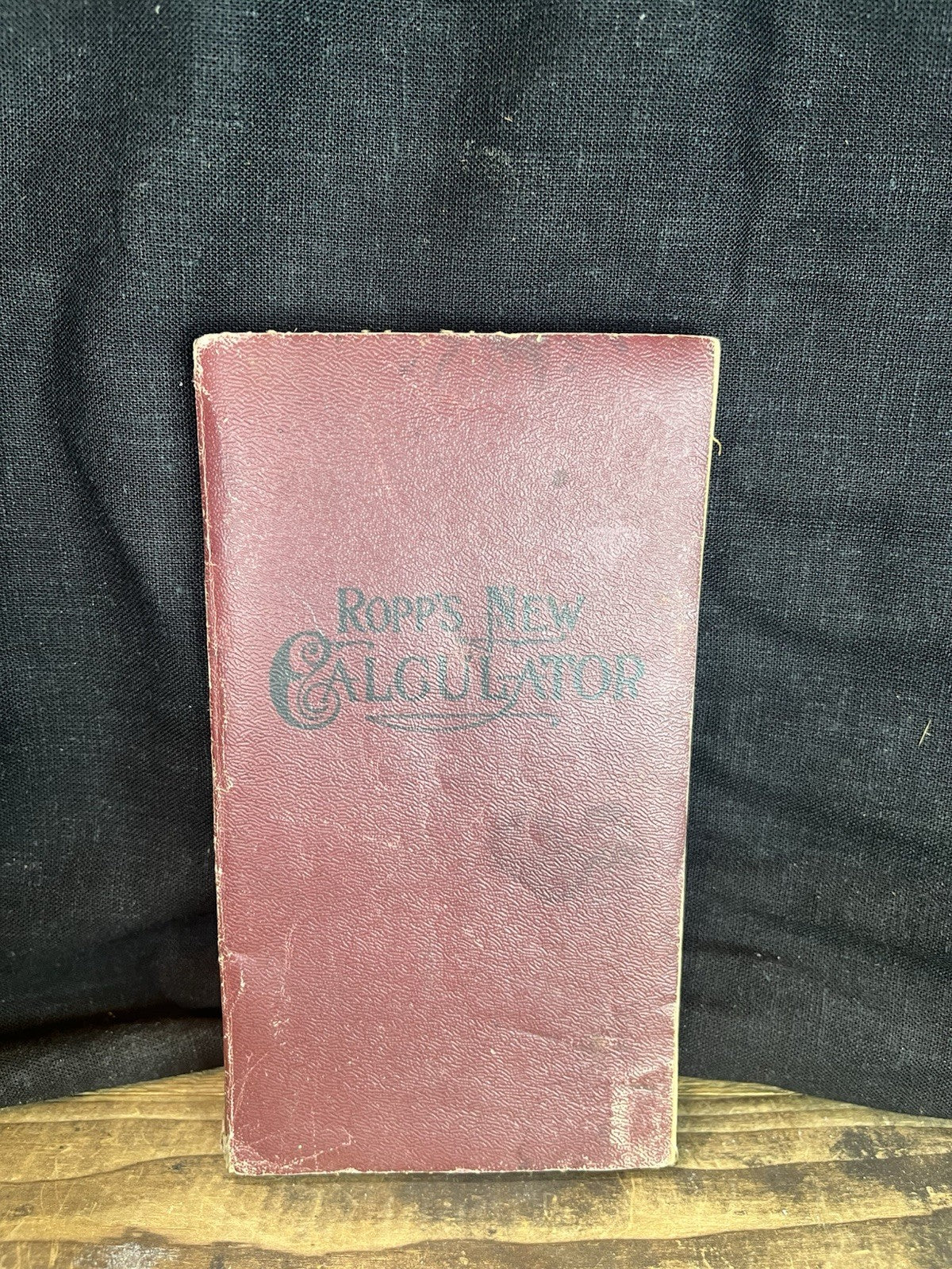 Antique 1906 Ropps New Calculated Book