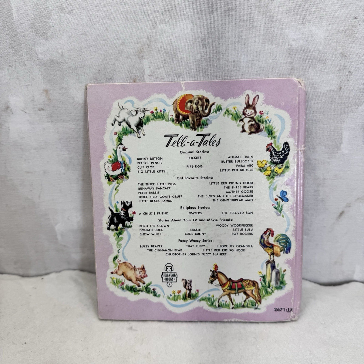 I Love My Grandma Tell-A-Tales Vintage Children’s Book