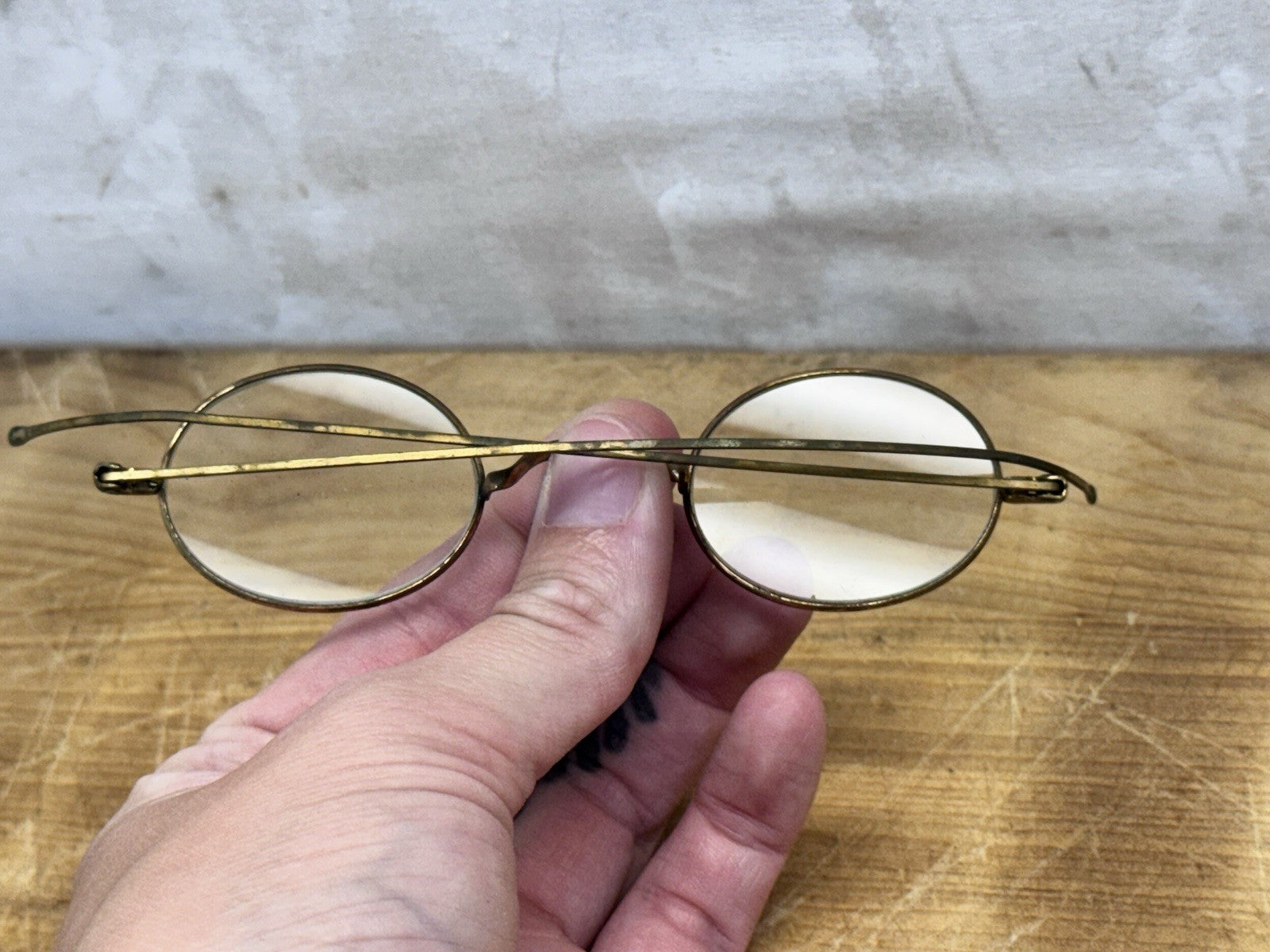Antique Small Eye Glasses #1434