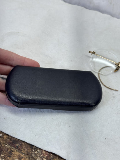 McEWAN Optometrist Fond Du Lac Wisconsin Glasses And Case Vintage