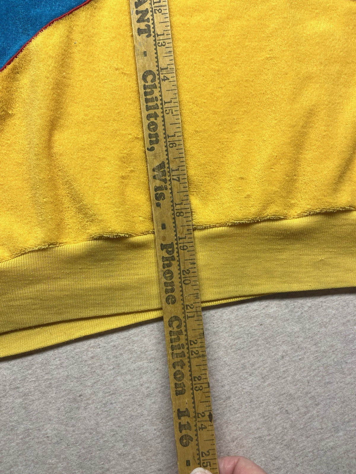 1970s Women’s Multi Color Terry Cloth Knit Sleeveless Top