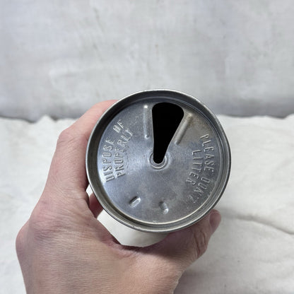 Huber Premium Beer Wisconsin Brewed Vintage Can Empty