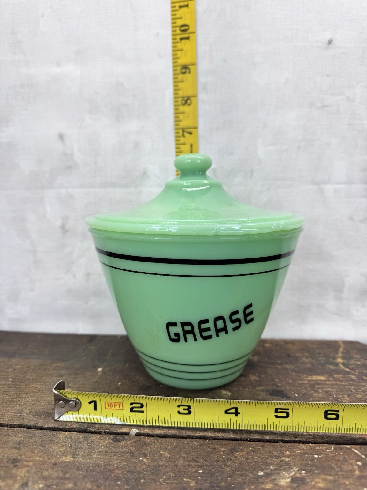 Jadeite Antique Grease Bowl #1072