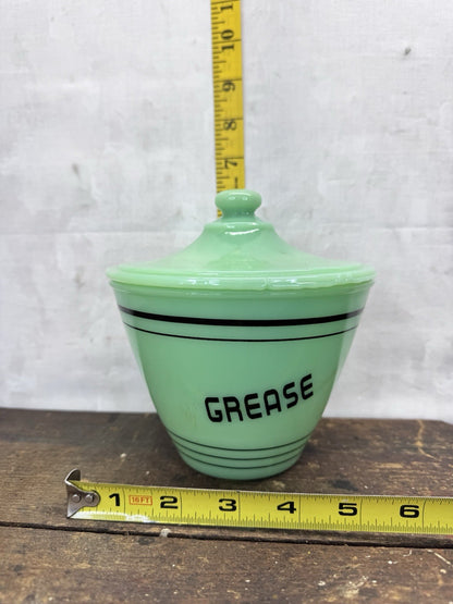 Jadeite Antique Grease Bowl #1072