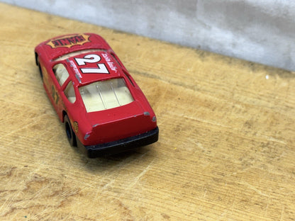 Vintage Henry White No 27 Bang Red Die Cast Model Race Car #1356