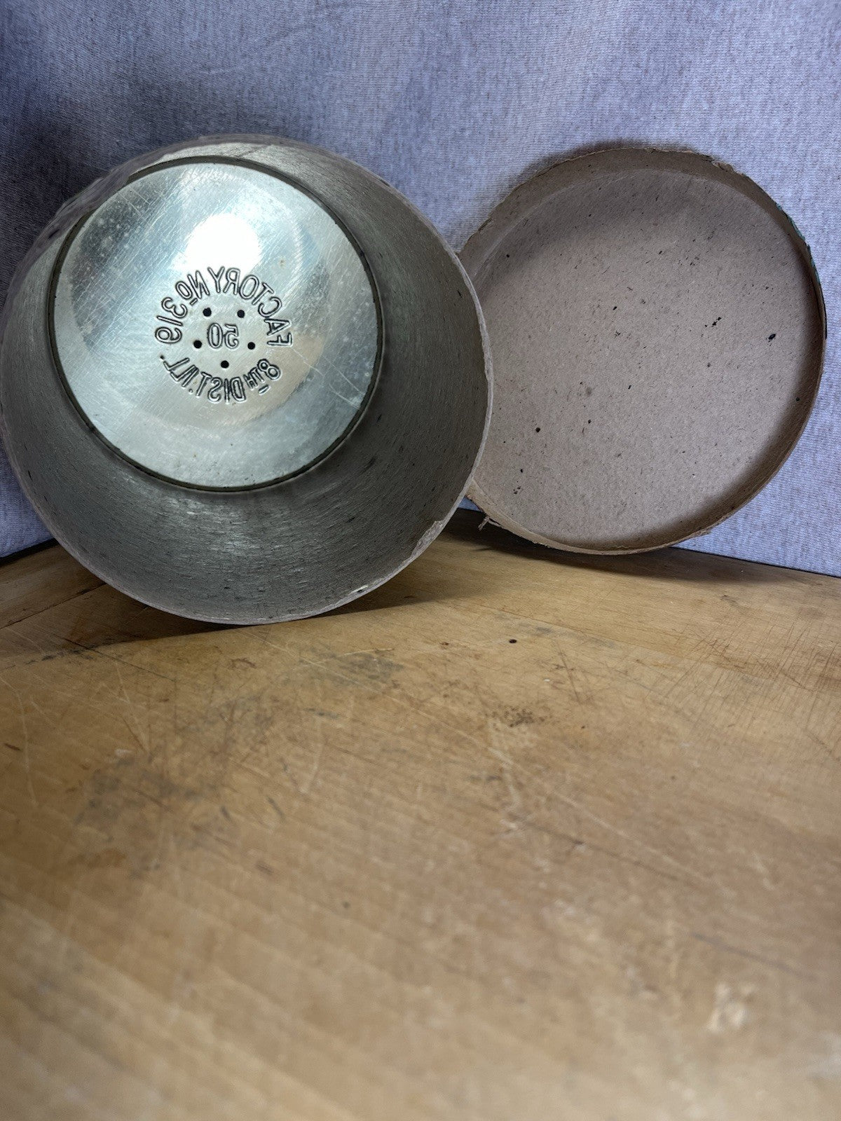 Murex Junior Havana Empty Tobacco Tin And Cardboard