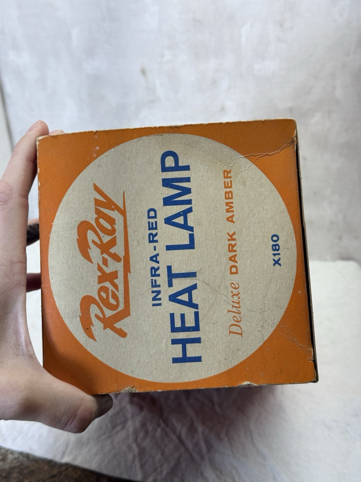 Rex-Ray Heated Lamp NOS Vintage Bulb 