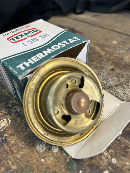  Vintage Mancave Texaco T-370 XHT Thermostat 