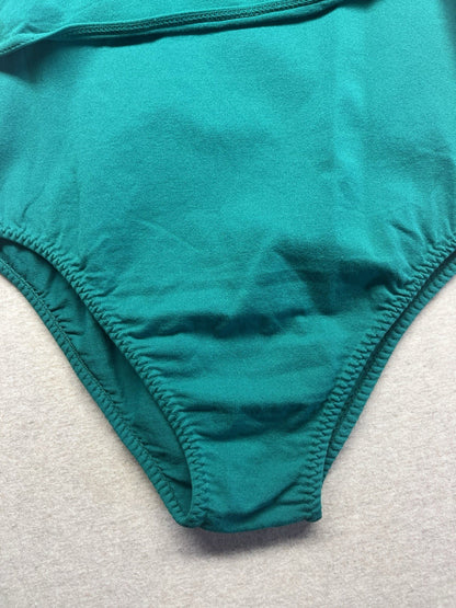 1990s Women’s Green Knit Sleeveless Body Suit