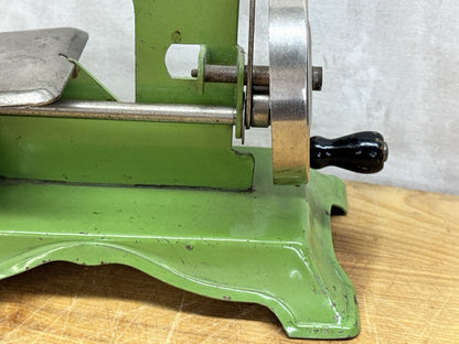 Antique Child’s Sewing Machine Green #1193
