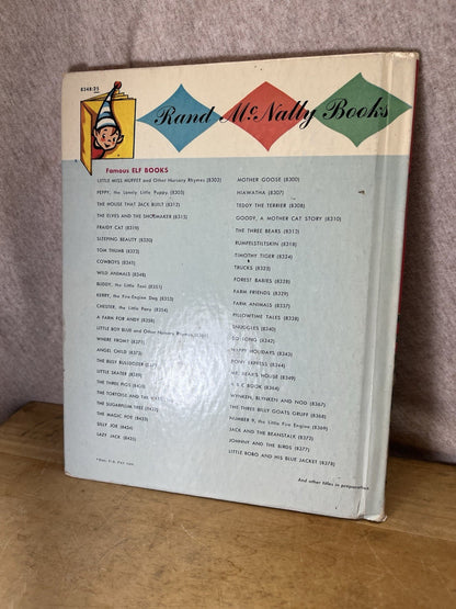 Wild Animals Child Hardcover Rand McNally Book Vintage