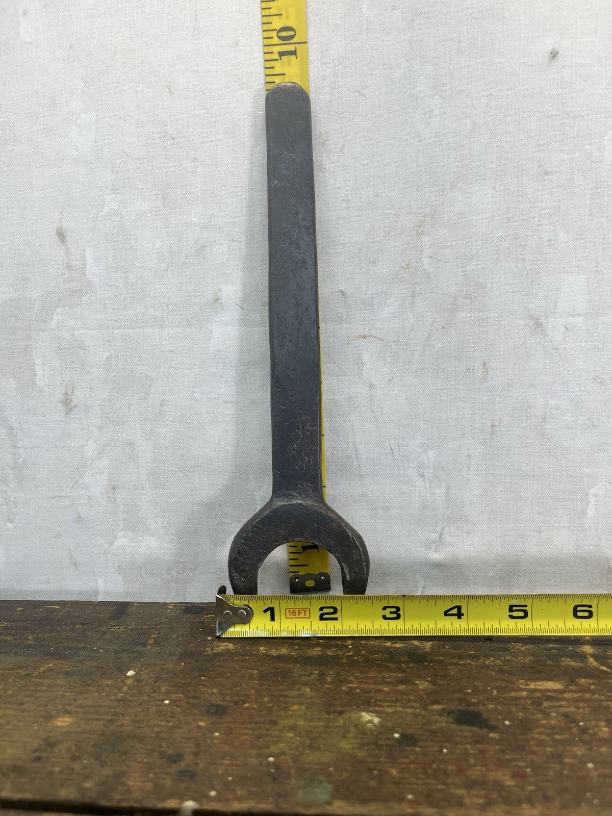 cast iron Open End wrench vintage