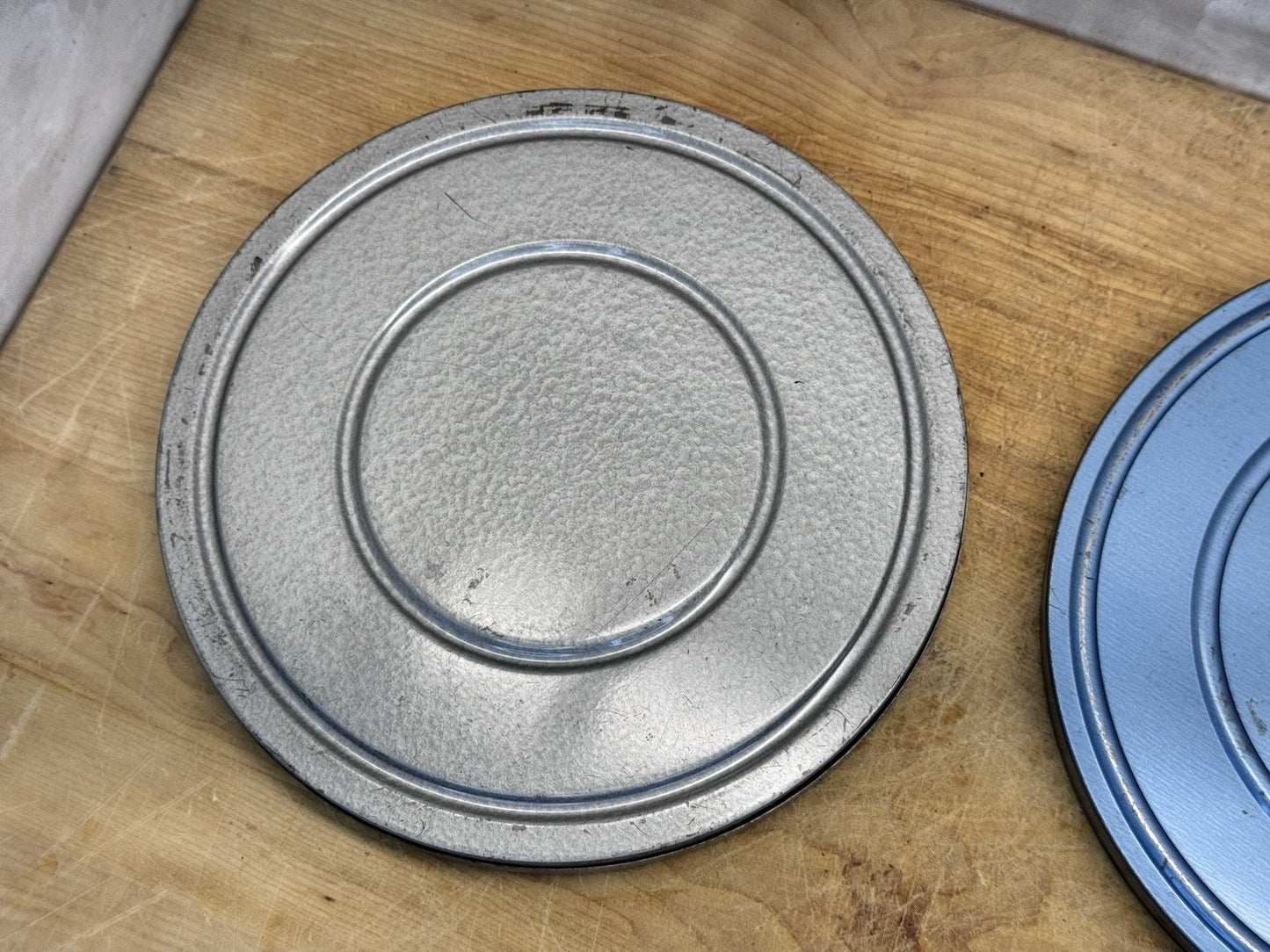 Film Reel Tins Empty Vtg