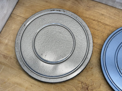 Film Reel Tins Empty Vtg