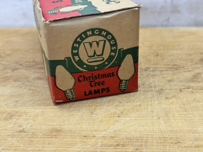 Westinghouse Christmas Tree Lamps Vtg #1307