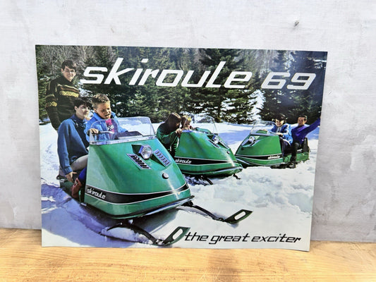 1969 Skiroule Brochure Pamphlet NOS #1499