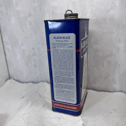 Kleen-Kolz Safety Cleaner Temper Vintage Tin 