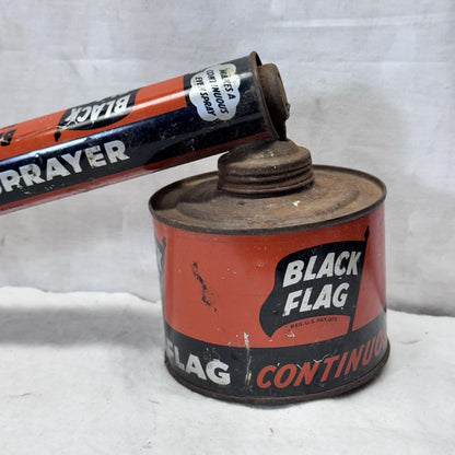 Black Flag Vintage Sprayer 