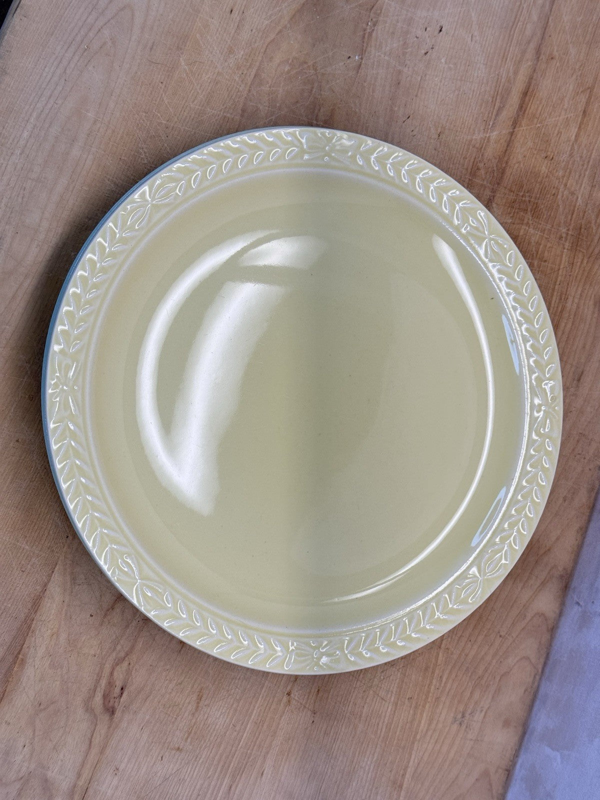 Set Of Four Laurella Dinner Plates Antique #1418