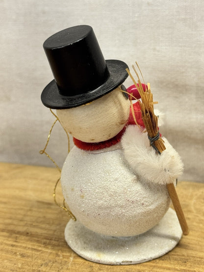 Japan Snowman Ornament Vintage #1548