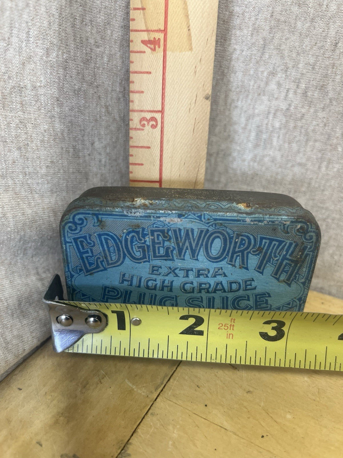 Edgewood Empty Plug Slice Tobacco Tin