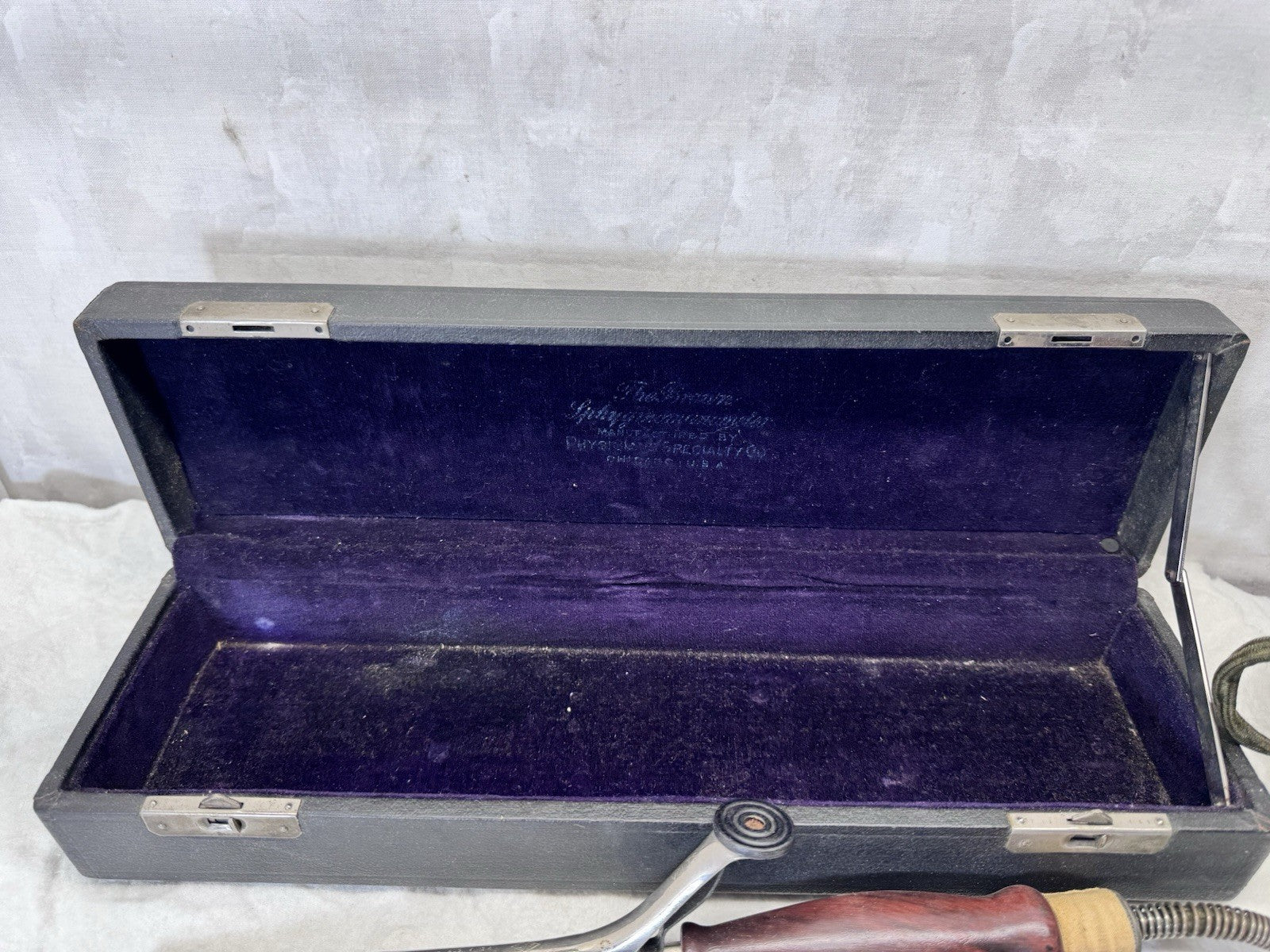 Vintage Wand Electric Curling Iron NOT Original Case #S-1956