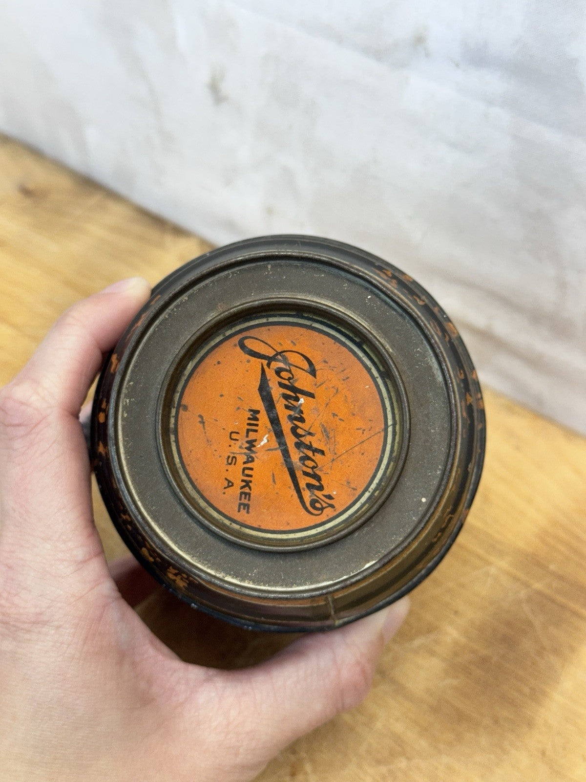 Shadowland Halloween Hard Candies Milwaukee Wi Barrel Tin #1471