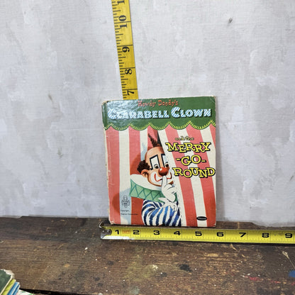 Clarabell Clown And The Merry Go Round Vintage Children’s Book