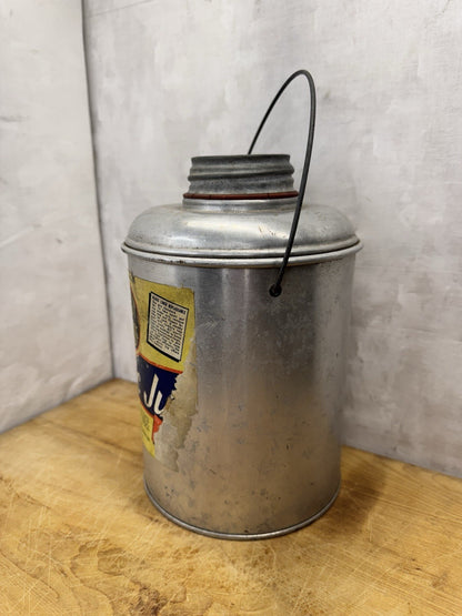 Metal Picnic Jug Vintage #1211