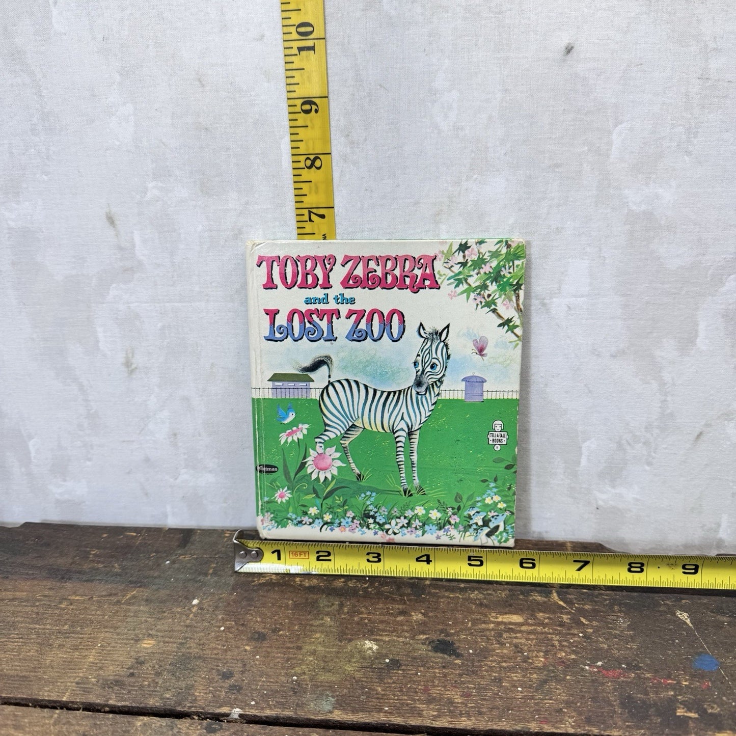 Toby Zebra And The Lost Zoo Children’s Vintage Book