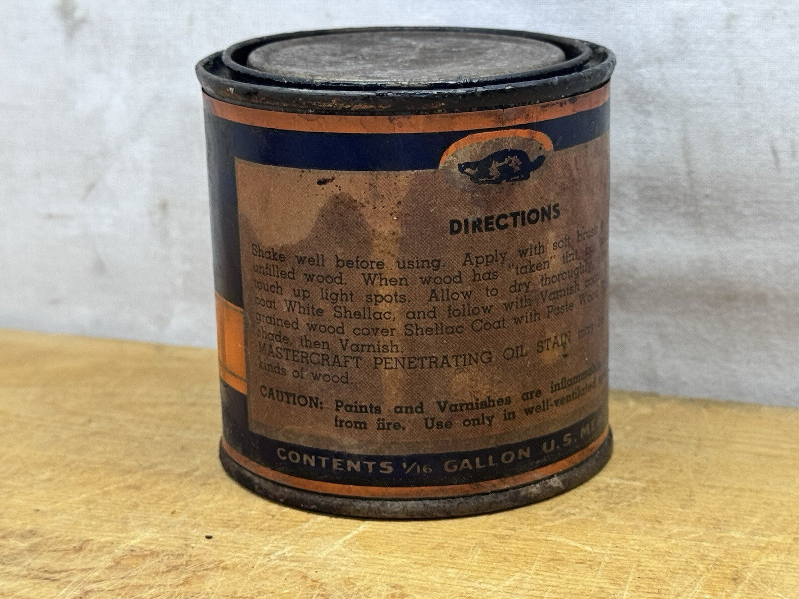 Mastercraft Penetrating Oil Stain Antique Can #1312