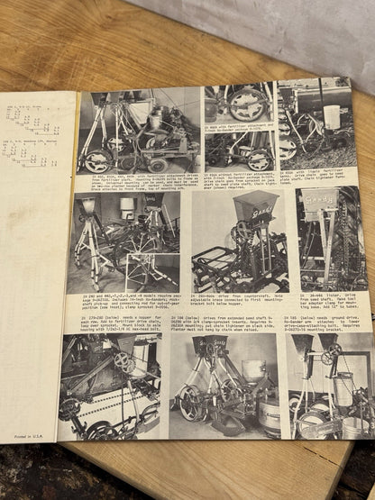 Gandy Operators Manual Vtg #1241