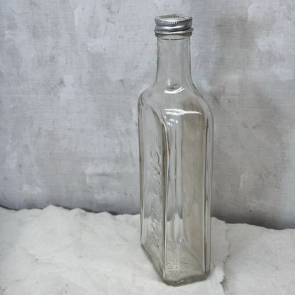 Watkins Imitation Vanilla Extract Glass Empty Bottle Vintage  