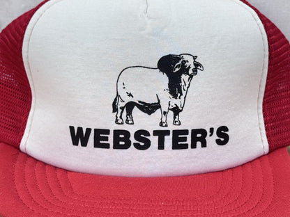 Websters Vintage SnapBack Hat NOS #1109