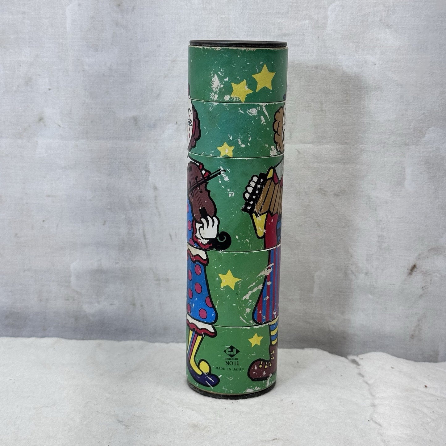 Ikecho Japan Toy Clown Kaleidoscope Vintage