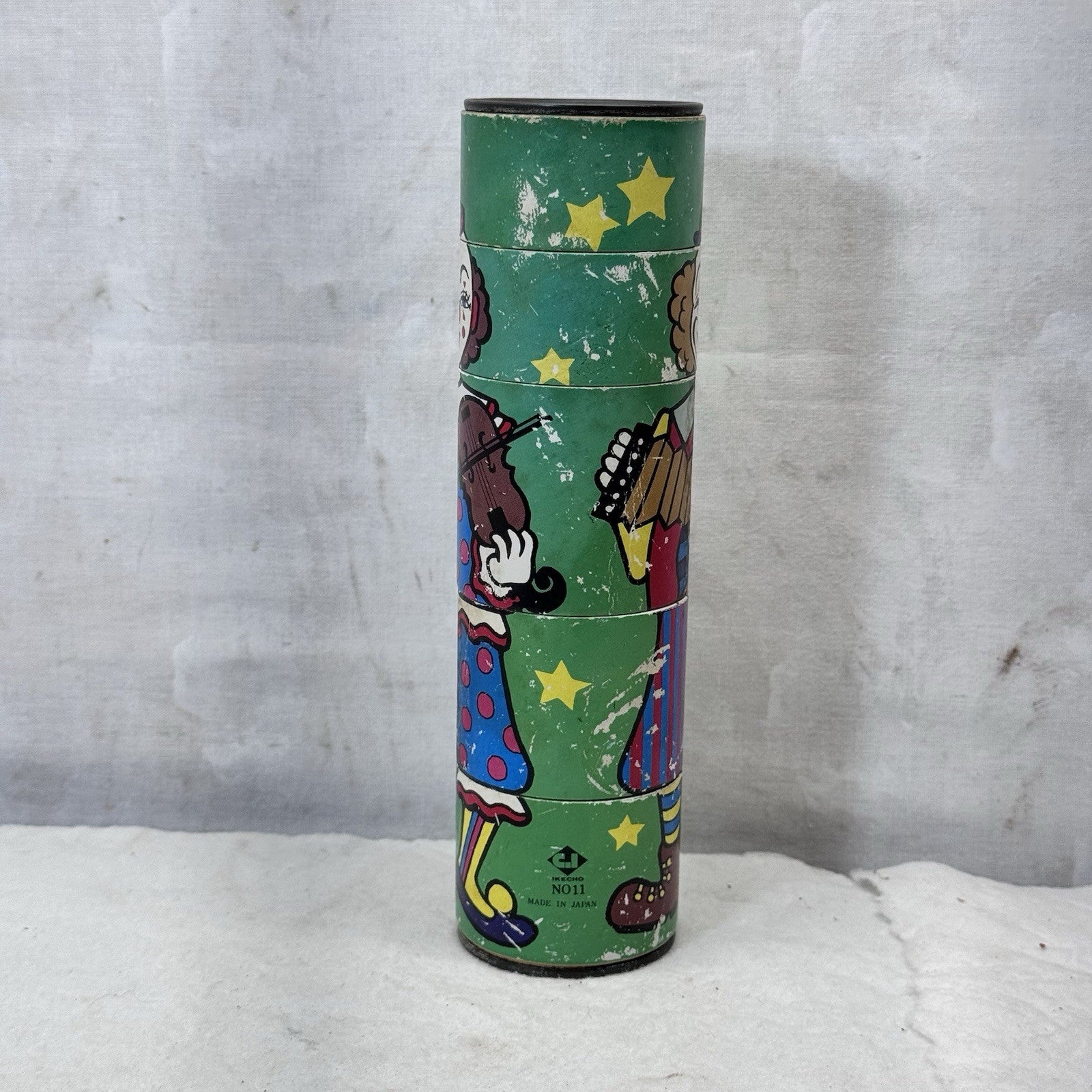 Ikecho Japan Toy Clown Kaleidoscope Vintage