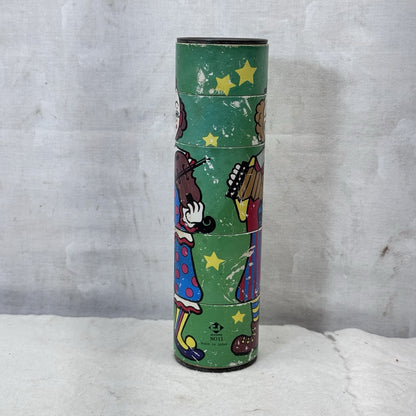 Ikecho Japan Toy Clown Kaleidoscope Vintage