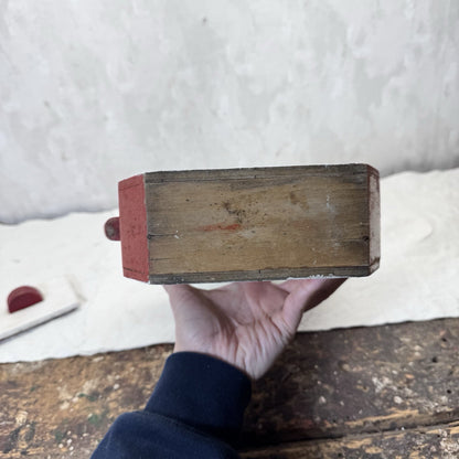 Laundry Chip Soap Dispenser Wooden Vintage