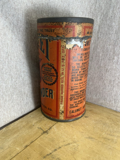 Calumet Vintage Baking Powder Tin