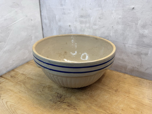 Stoneware Bowl Antique #1311