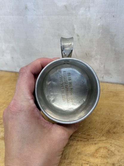 Fond Du Lac Wisconsin Common Wealth Reporter Aluminum Cup #S-1618