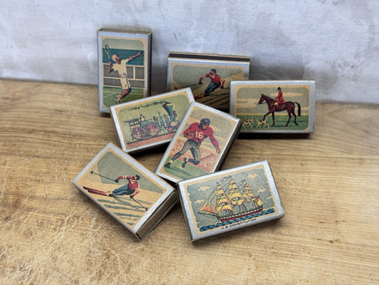 Ohio Blue Tip Match Boxes Vtg #1546