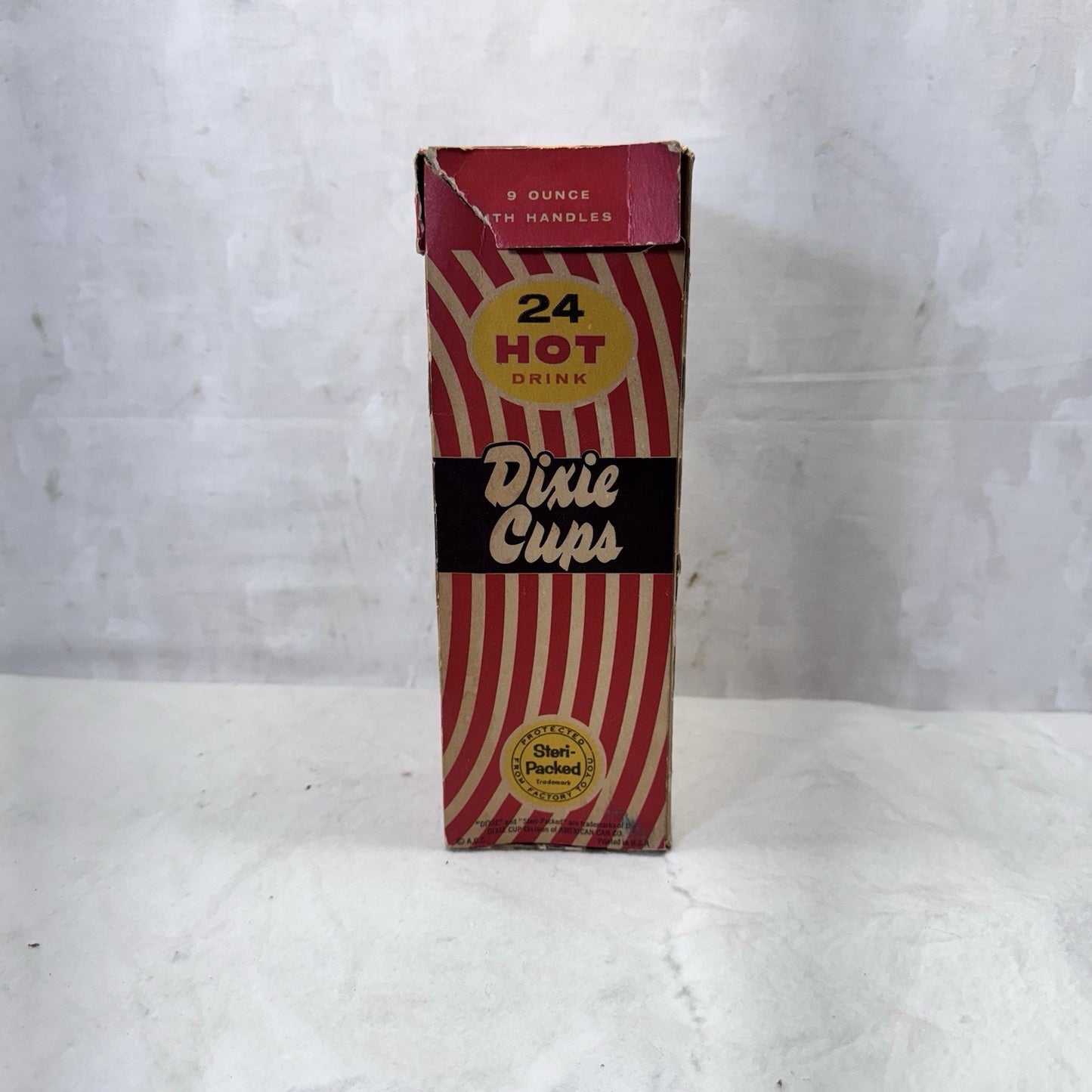 Vintage Dixie Cup Partial NOS Box