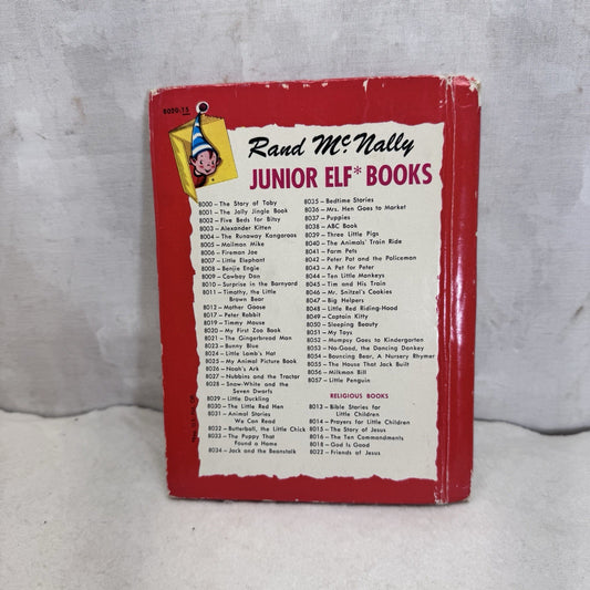 My First Zoo Book A Rand McNally Junior Elf Book Vintage Children’s Book