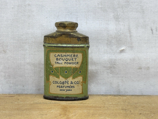 Colgate Cashmere Talc Powder Mini Tin Vintage #1153