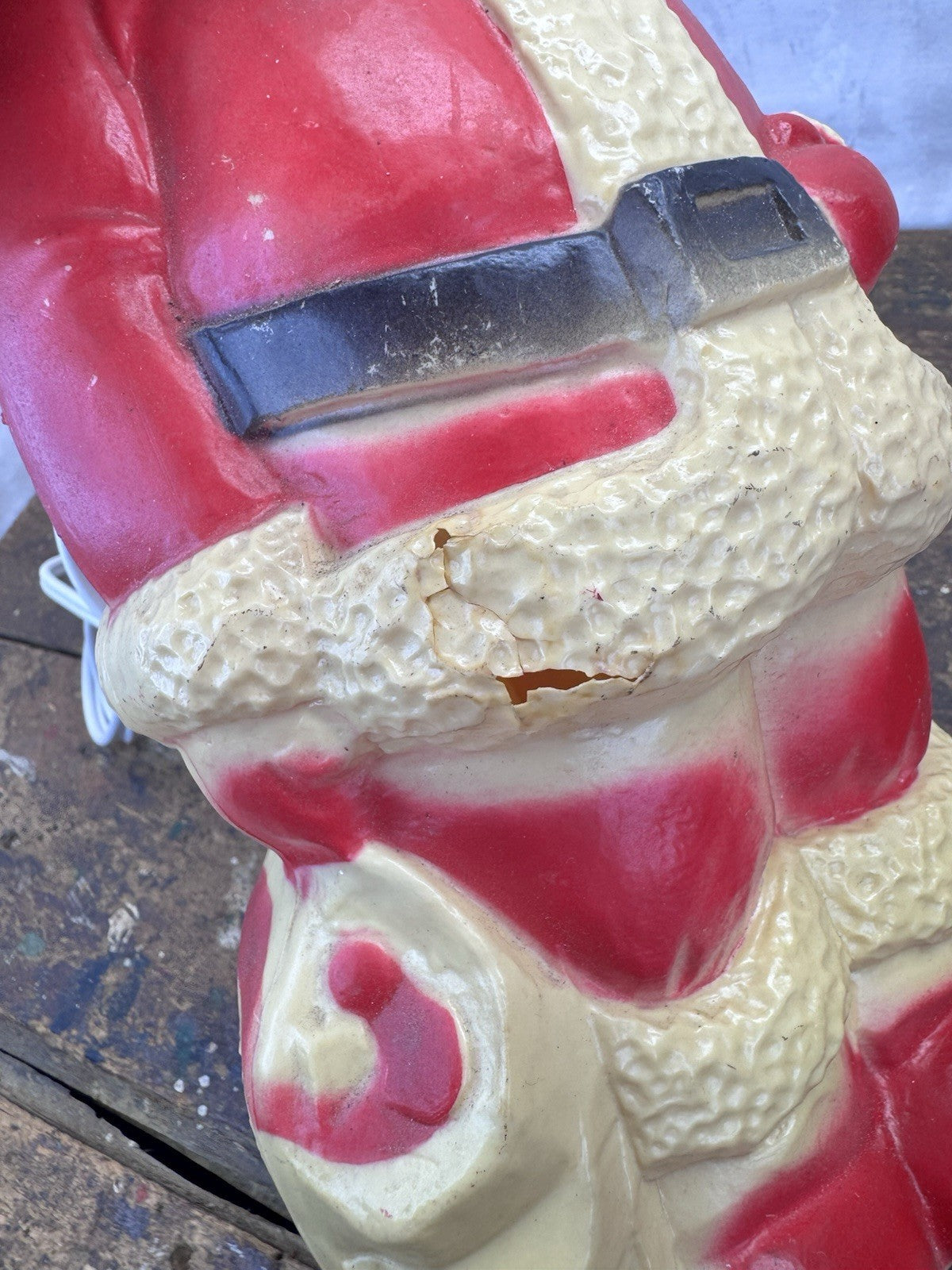 Vintage Santa Blo Mold Check Pics For Condition #1036