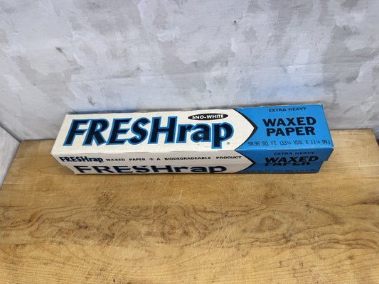 FRESHrap Waxed Paper Vtg Box #1308