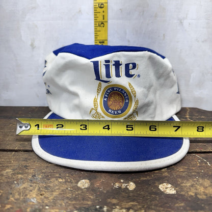 Miller Lite Painters Cap Hat Vintage 